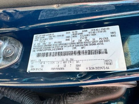 Certified 2020 Ford Escape S FWD image 32