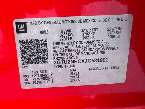 Used 2018 GMC Sierra 1500 SLT w/ SLT Premium Package image 48