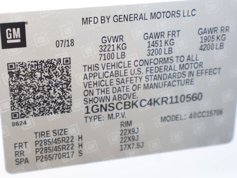 Used 2019 Chevrolet Tahoe LT RWD image 29