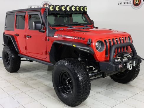 Used 2019 Jeep Wrangler Unlimited Rubicon w/ LED Lighting Group image 33