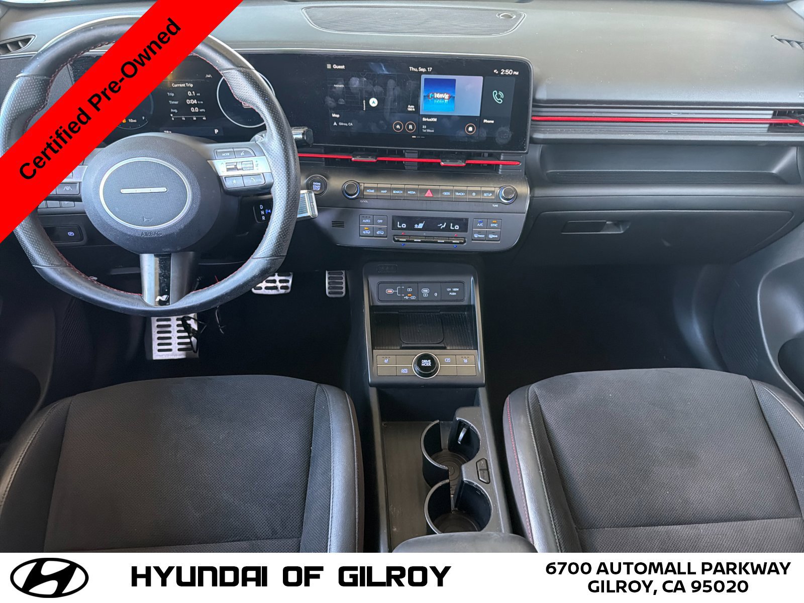Certified 2024 Hyundai Kona N Line FWD image 14
