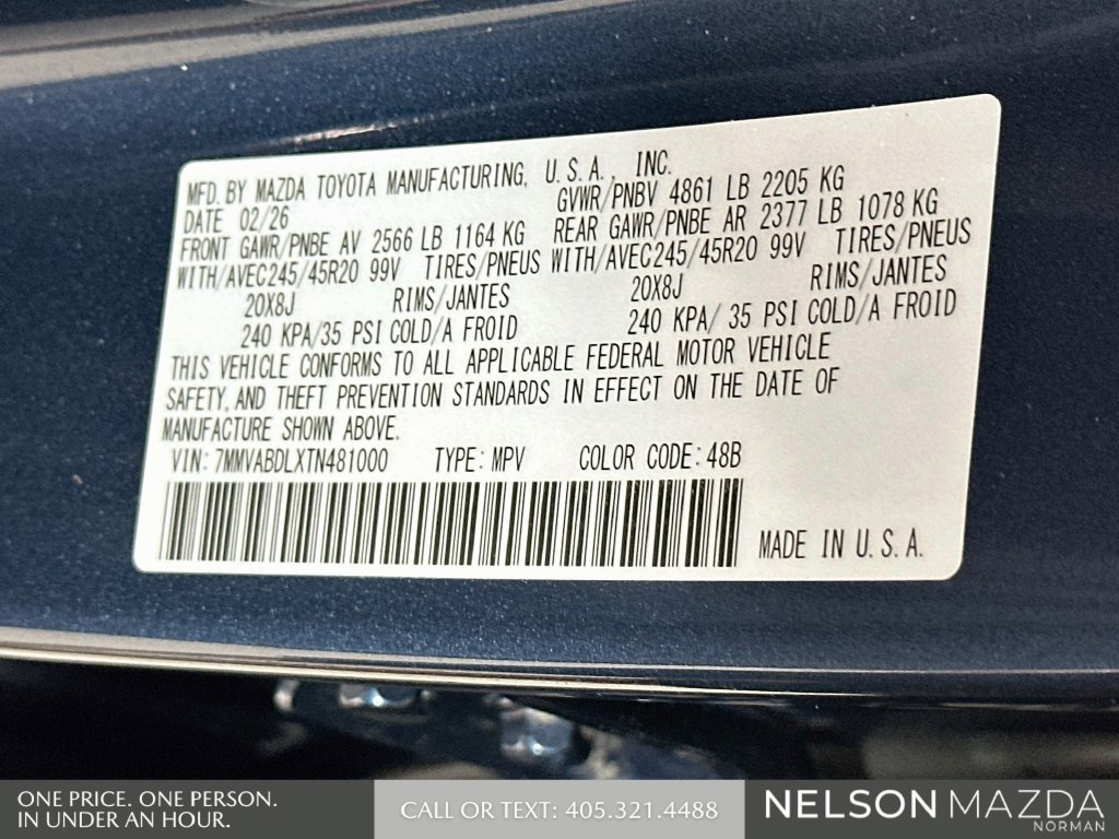 Certified 2026 MAZDA CX-50 AWD 2.5 S w/ Weather Package image 34