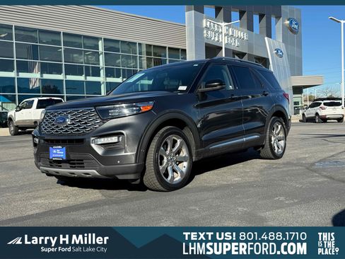 Certified 2020 Ford Explorer Platinum w/ Premium Technology Package image 1