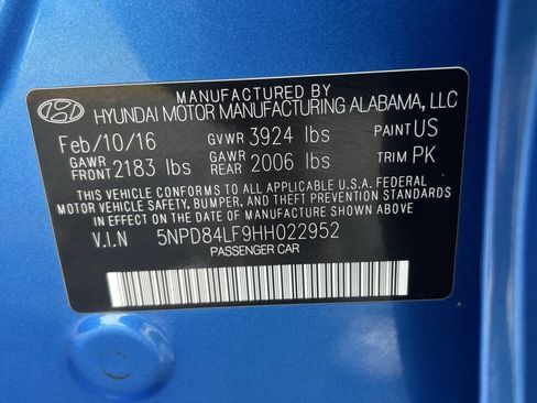 Used 2017 Hyundai Elantra SE w/ SE A/T Tech Package 03 image 38