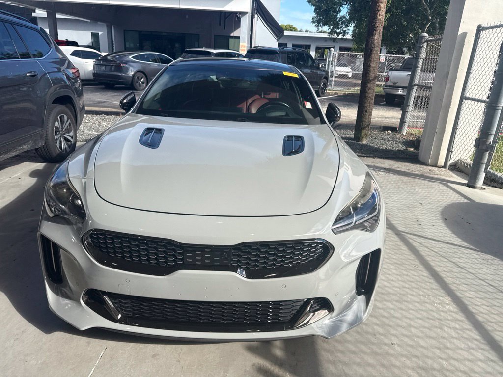 Certified 2023 Kia Stinger GT2 w/ Red Interior Color Package RWD image 4