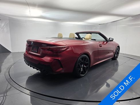 Used 2025 BMW 430i Convertible w/ M Sport Package RWD image 4