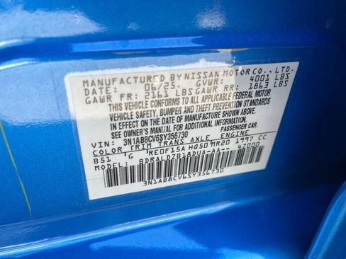 Used 2025 Nissan Sentra SV FWD image 27