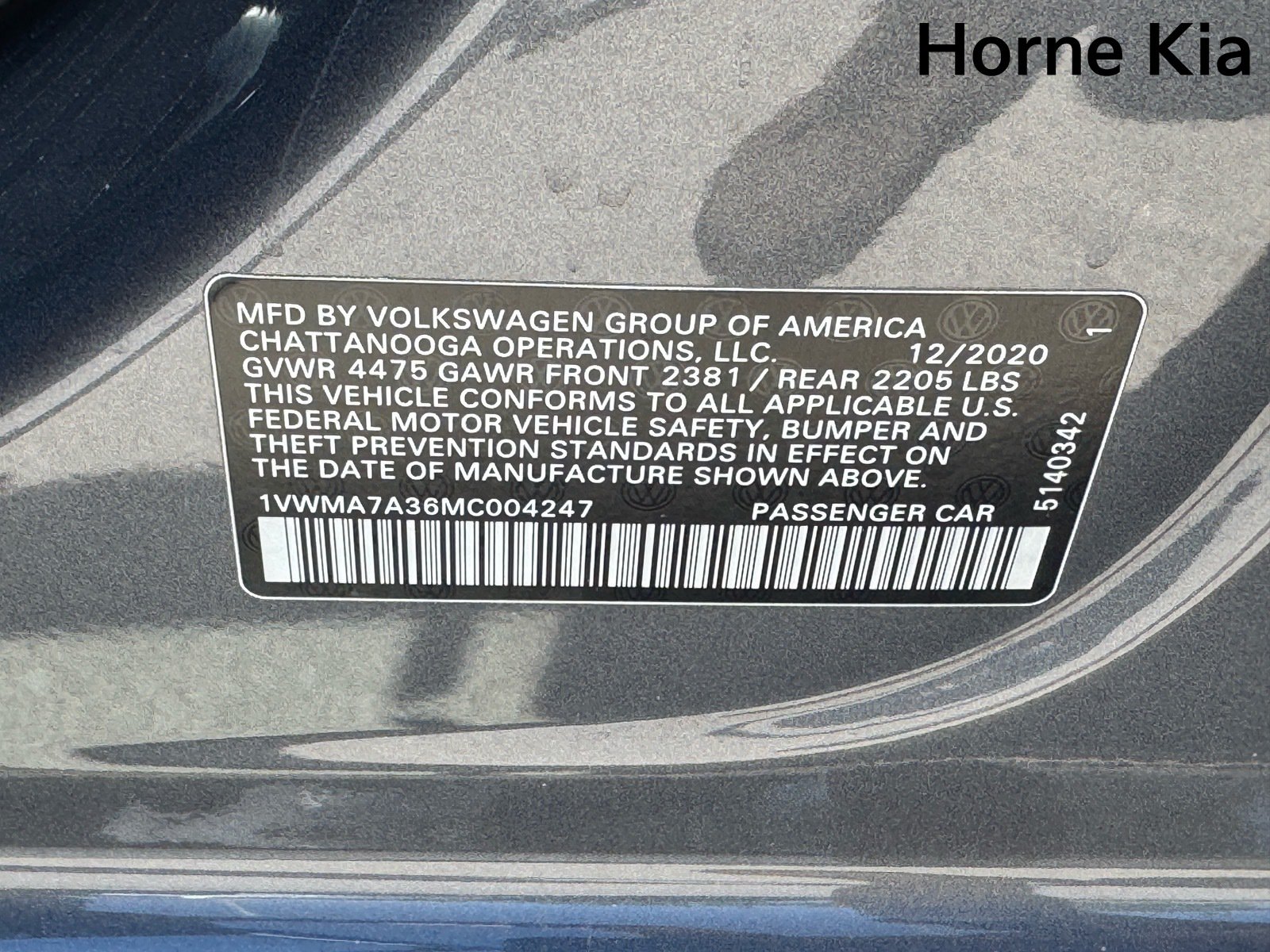Used 2021 Volkswagen Passat 2.0T R-Line FWD image 31
