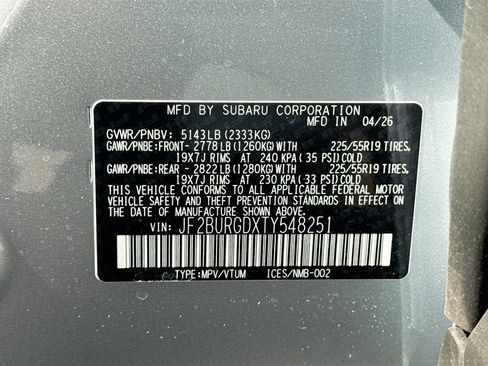New 2026 Subaru Outback Limited XT AWD/4WD image 30