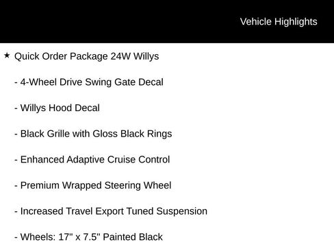 New 2026 Jeep Wrangler Willys image 32