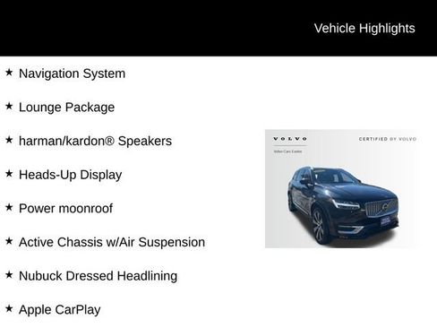 Certified 2025 Volvo XC90 B6 Ultra w/ Lounge Package image 5