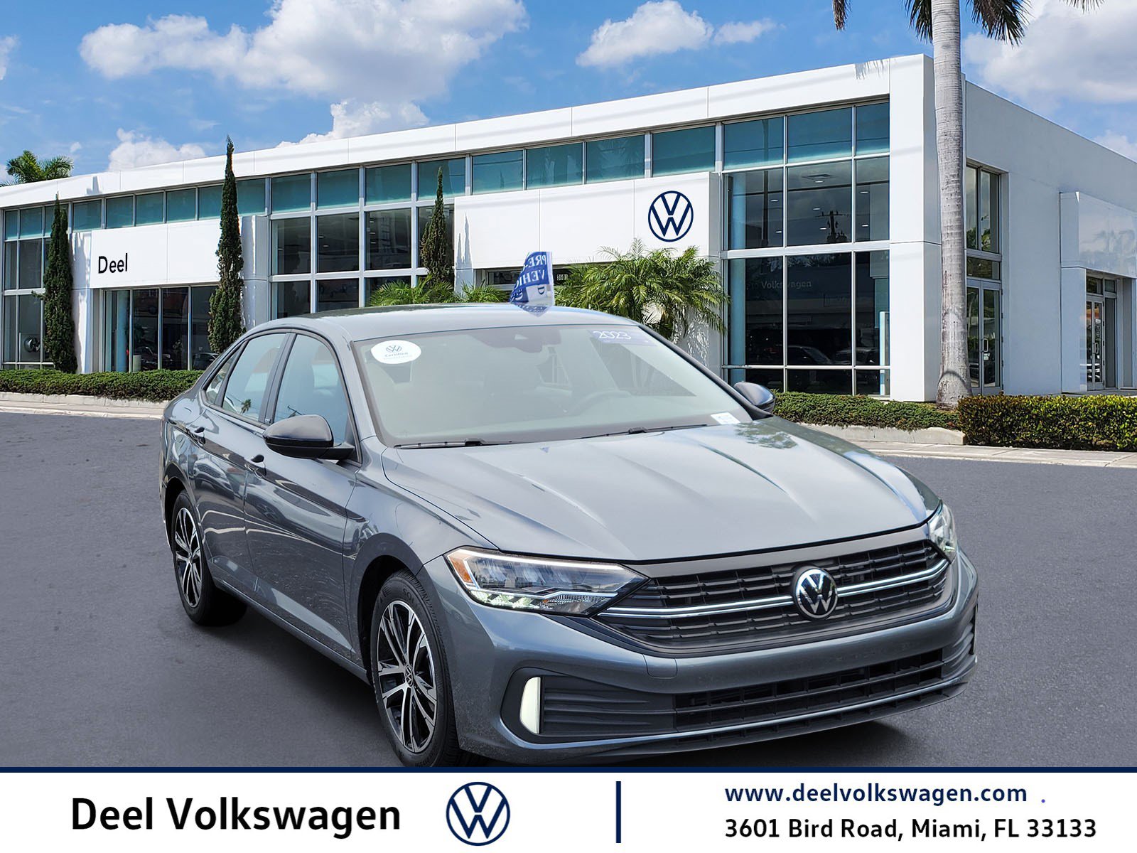 Certified 2023 Volkswagen Jetta Sport w/ IQ.Drive Package FWD image 1