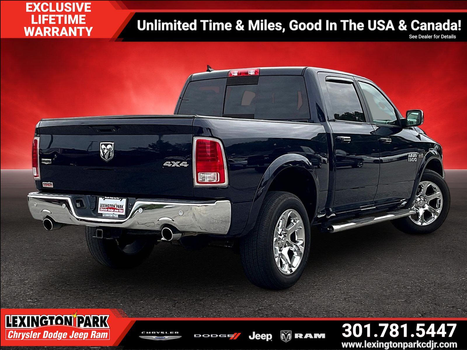 Used 2018 RAM 1500 Laramie w/ Convenience Group AWD/4WD image 5