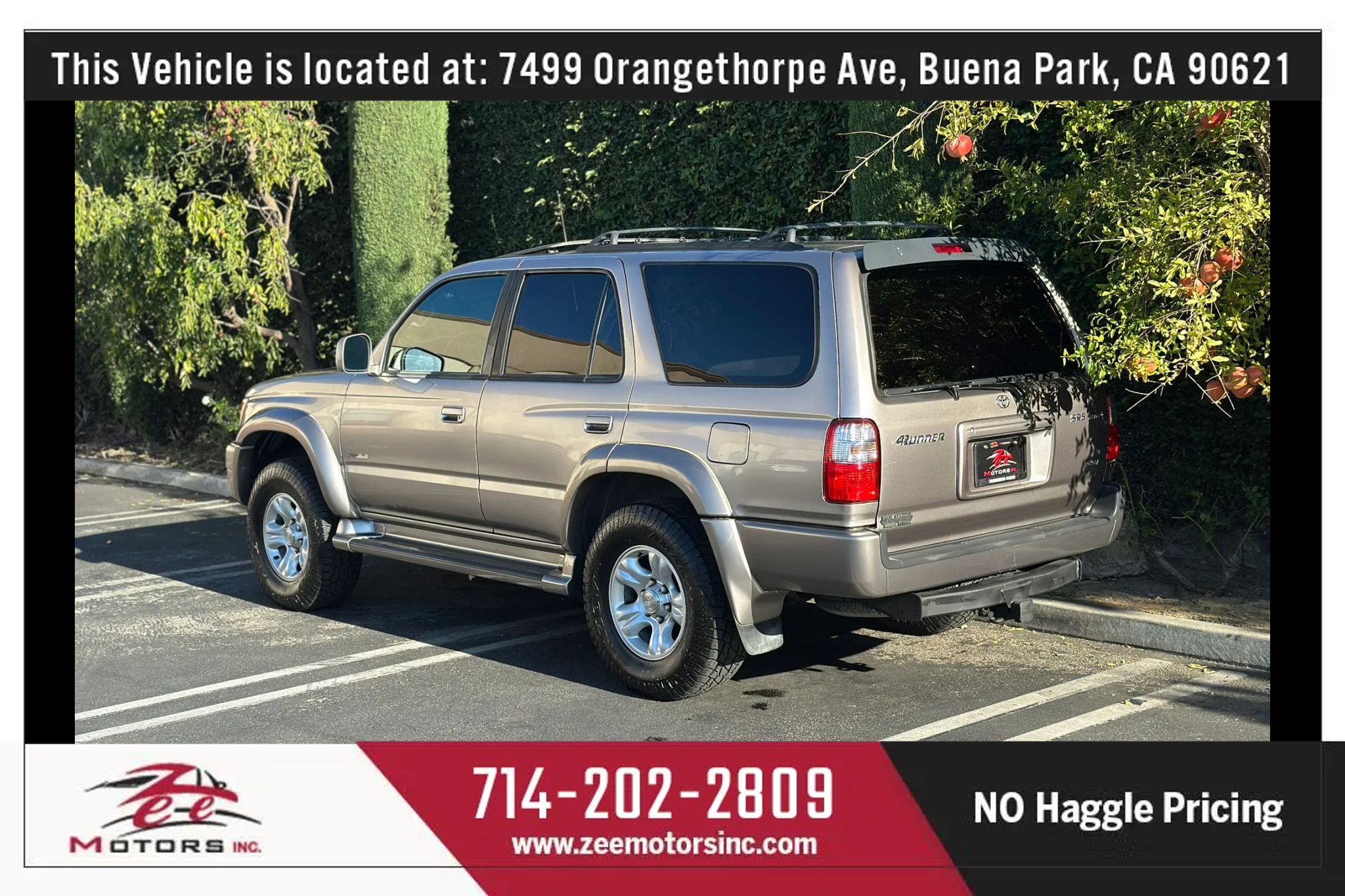 Used 2002 Toyota 4Runner SR5 AWD/4WD image 9