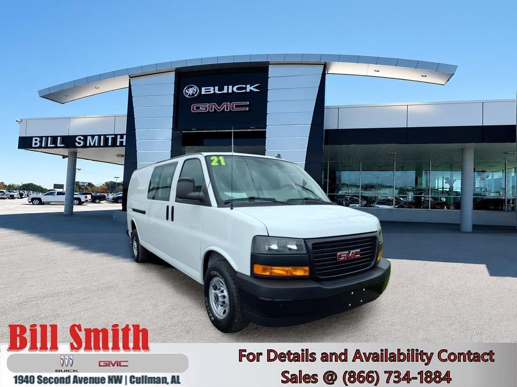 Used 2021 GMC Savana 2500 Extended w/ Driver Convenience Package RWD image 1