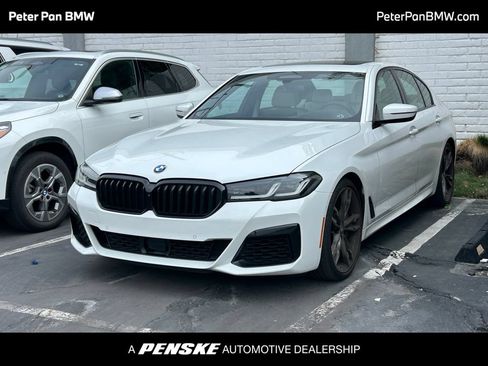 Used 2023 BMW M550i xDrive AWD/4WD image 1