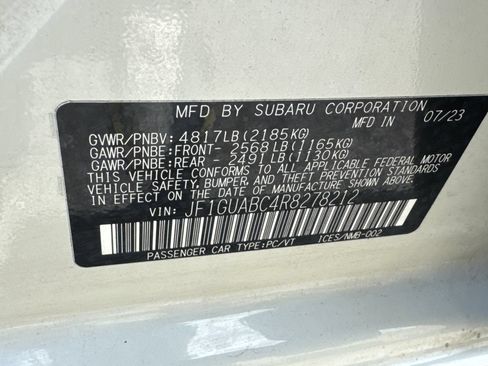 Used 2024 Subaru Impreza 2.0i AWD/4WD image 31