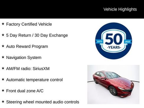 Used 2024 Hyundai Elantra SEL FWD image 5