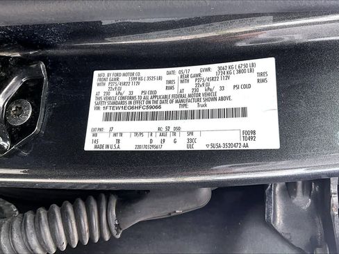 Used 2017 Ford F150 Limited w/ Trailer Tow Package AWD/4WD image 34