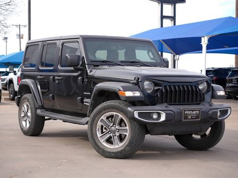 Used 2022 Jeep Wrangler Unlimited Sahara image 1