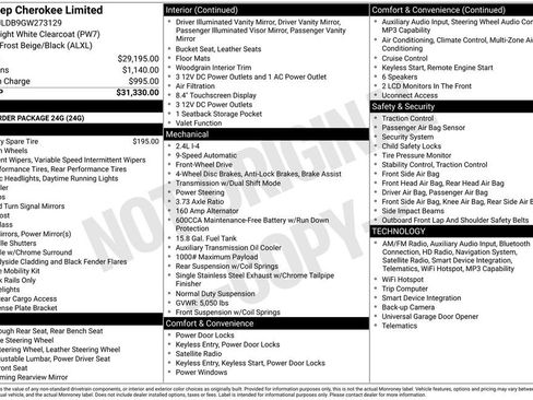 Used 2016 Jeep Cherokee Limited FWD image 7
