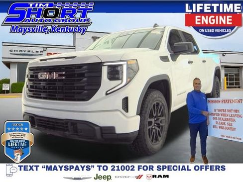 Used 2024 GMC Sierra 1500 Pro w/ Graphite Edition AWD/4WD image 1