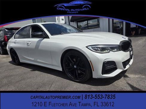 Used 2021 BMW 330i Sedan w/ M Sport Package RWD image 1