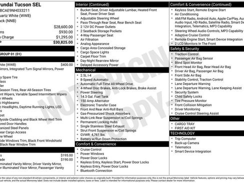Used 2022 Hyundai Tucson SEL image 35
