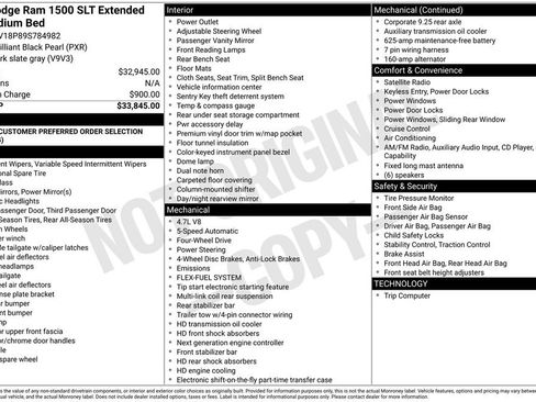 Used 2009 Dodge Ram 1500 Truck SLT AWD/4WD image 5