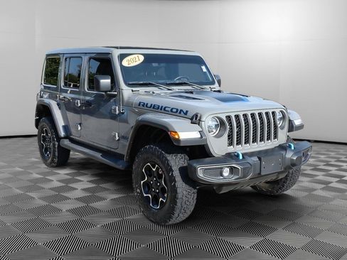 Used 2021 Jeep Wrangler Unlimited Rubicon 4xe w/ Cold Weather Group AWD/4WD image 10