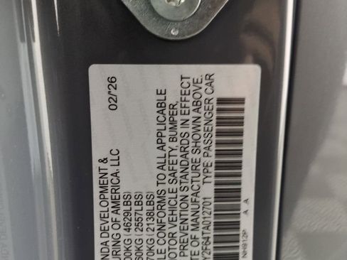 New 2026 Honda Accord EX-L image 29