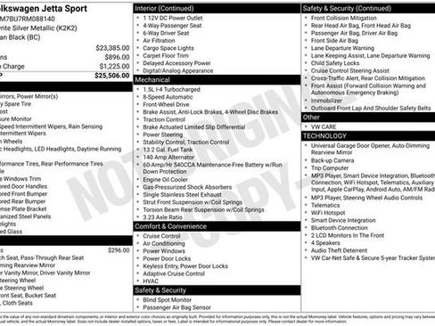 Used 2024 Volkswagen Jetta Sport FWD image 22