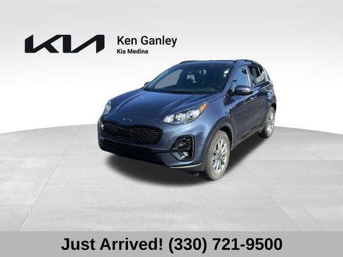 Certified 2022 Kia Sportage Nightfall Edition w/ Nighfall AWD Premium Package image 1