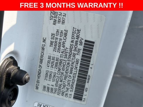 Used 2020 Honda CR-V EX image 23
