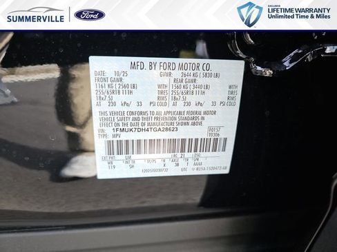 New 2026 Ford Explorer Active w/ Active Comfort Package RWD image 36