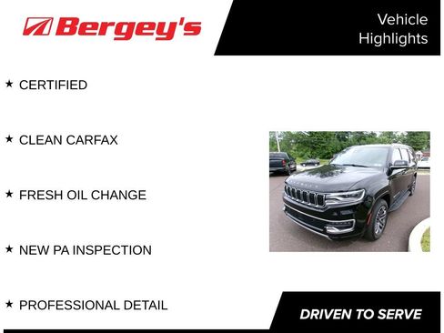 Certified 2024 Jeep Wagoneer L Series II w/ Flexible Seating Group AWD/4WD image 5
