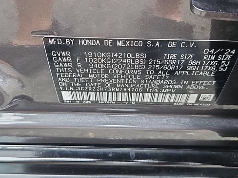 Used 2024 Honda HR-V EX-L image 14
