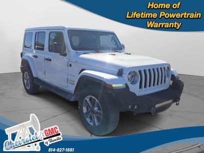 Used 2022 Jeep Wrangler Unlimited Sahara w/ LED Lighting Group