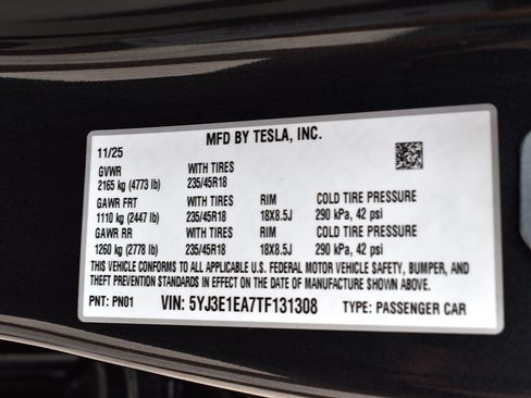 Used 2026 Tesla Model 3 RWD image 30