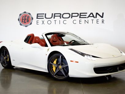 Used 2012 Ferrari 458 Spider