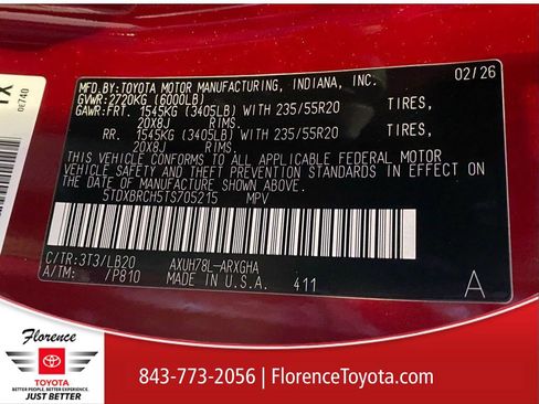 New 2026 Toyota Highlander Limited image 20