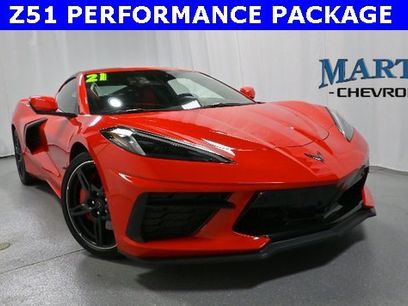 Used 2021 Chevrolet Corvette Stingray Preferred Cpe w/ Z51 Performance Package