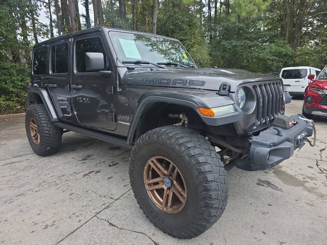 Used 2019 Jeep Wrangler Unlimited Sahara w/ Quick Order Package 24M Moab AWD/4WD image 4