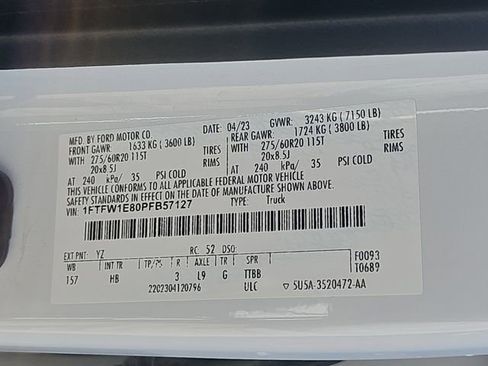 Used 2023 Ford F150 Lariat image 37