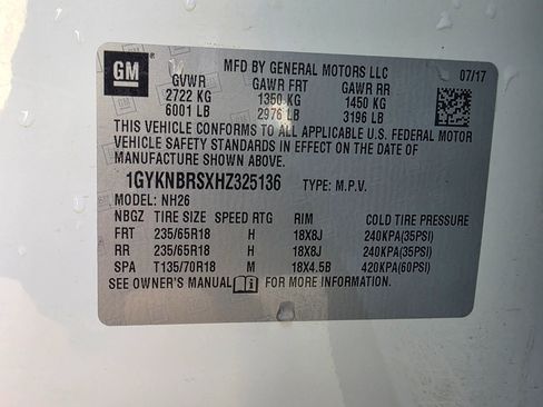 Used 2017 Cadillac XT5 Luxury w/ Driver Awareness Package image 39