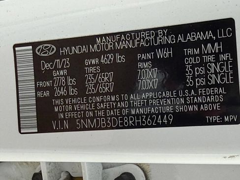 Used 2024 Hyundai Tucson SEL FWD image 31