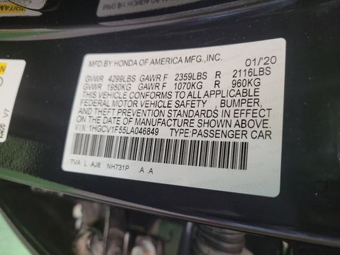 Used 2020 Honda Accord EX-L image 33