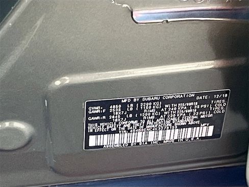 Used 2019 Subaru Outback 3.6R Limited image 34