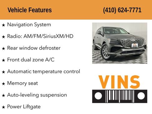 Used 2025 Genesis GV80 2.5T Standard image 5