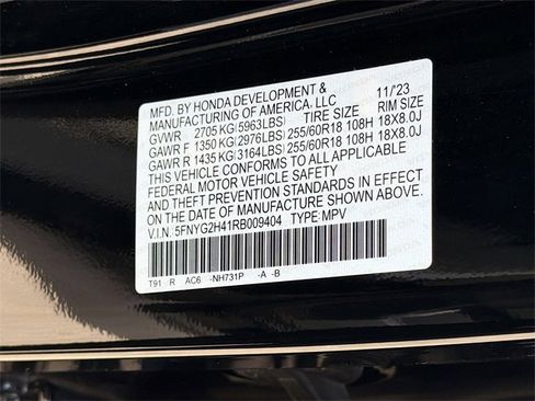 Used 2024 Honda Pilot EX-L image 43